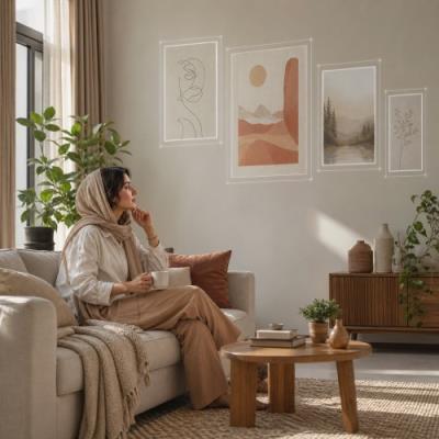 راهنمای خرید تابلو دکوراتیو؛ چه مدلی برای خانه شما مناسب‌تر؟