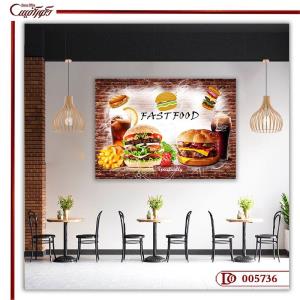 تابلو دکوراتیو رستوران R005736