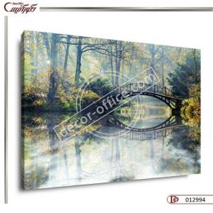 تابلو دیواری منظره جنگل R2994