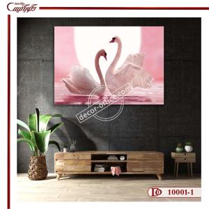 تابلو فنگ شویی دو قو عاشق R1-10001