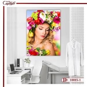 تابلو صورت زن پرتره R015-1