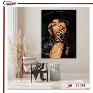 تابلو چهره خط R0034