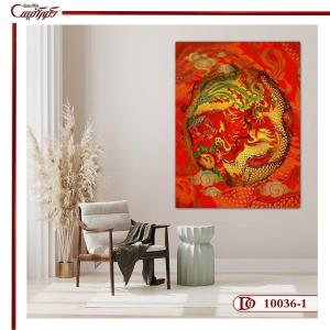 تابلو ققنوس و اژدها R036-1