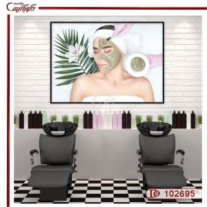تابلو دکوراتیو ماسک صورت R102695