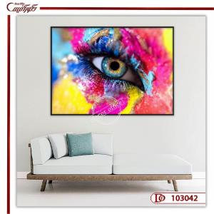 تابلو دکوراتیو چشم R103042