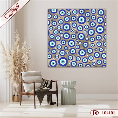 تابلو چشم نظر طرح باران نگاه S104101