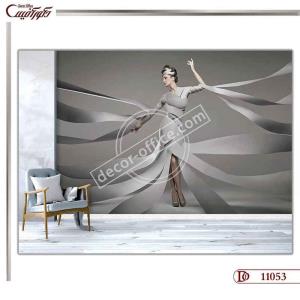 کاغذ دیواری سه بعدی مزون 1053