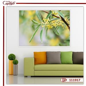تابلو طرح شکوفه های سنجد R111917