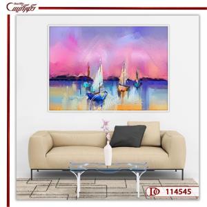 تابلو بوم نقاشی قایق ها R114545