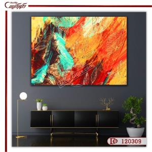 تابلو برگ مدرن 120309