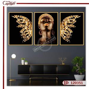 تابلو سه تکه صورت L120351