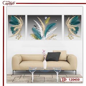 تابلو سه تکه پر مدرن A120450
