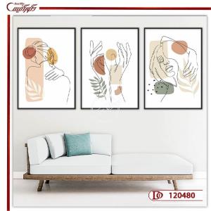 تابلو مینیمال کلینیک پوست و زیبایی L120480