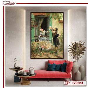تابلو دکوراتیو کلاسیک R120564