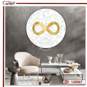 تابلو فنگشویی نماد بی‌پایان ثروت | C120567