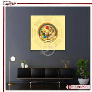 تابلو خروس خوش شانسی S120593
