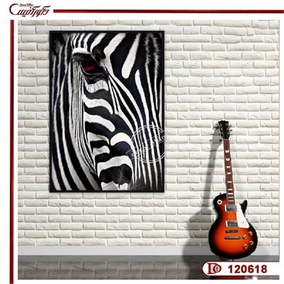 تابلو سیاه و سفید گورخر R120618