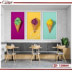 تابلوی سه‌گانه بستنی M120664