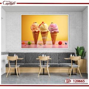 تابلوی دکوراتیو بستنی R120665