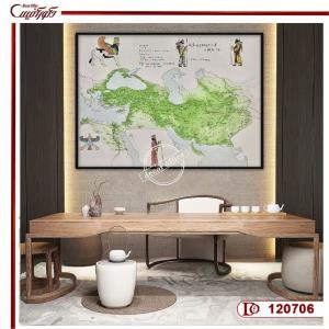 تابلو دکوراتیو نقشه امپراتوری هخامنشی R120706