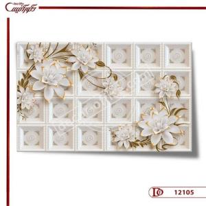 پوستر دیواری گل سه بعدی 2105