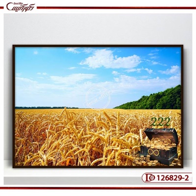 تابلو گندمزار و گنجینه ثروت | فراوانی، رشد مالی | R126829-2