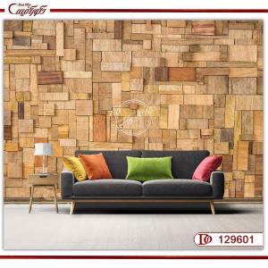 پوستر سه بعدی طرح چوب 129601 