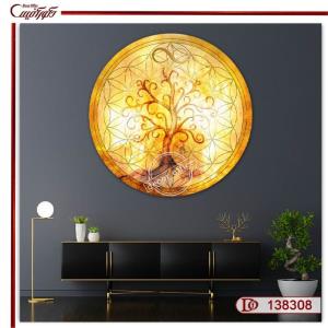 تابلو درخت سکه فنگ شویی C138308 