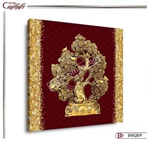 تابلو درخت پول فنگ شویی S0269