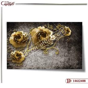 پوستر دیواری گل سه بعدی 2488