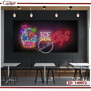 تابلو نئونی بستنی E149972 