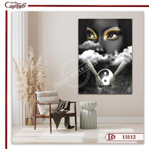 تابلو چهره زن سیاه پوست R5112