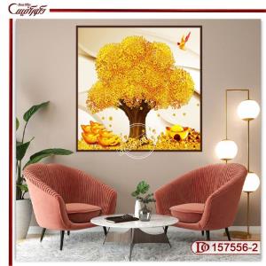 درخت سکه و پرنده | ثروت و خوشبختی | S157556-2 