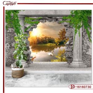 پوستر دیواری سه بعدی منظره 16160730
