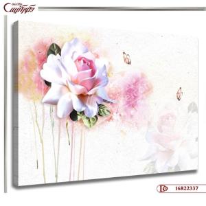 تابلو دیواری گل R2337