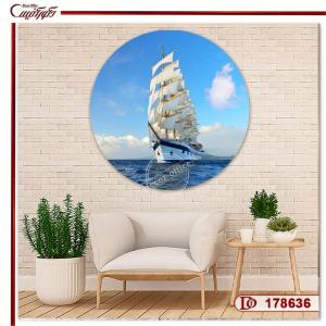تابلو کشتی بادبانی و جریان انرژی در فنگ‌شویی C178636