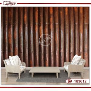 پوستر دیواری رستیک طرح چوب 183612