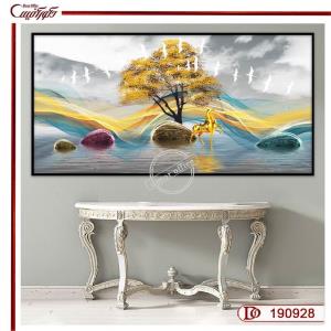 تابلو دکوراتیو منظره مدرن E190928