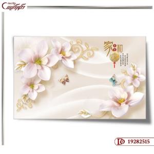 کاغذ دیواری سه بعدی گل 2515