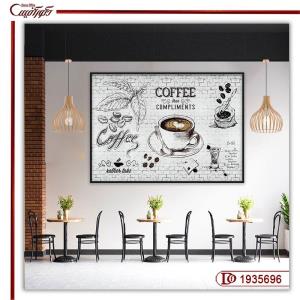 خرید تابلو دکوری کافی شاپ R1935696