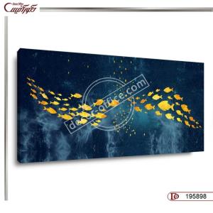 تابلو مدرن ماهی E5898