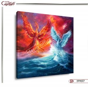تابلو دیواری فنگ شویی S9157