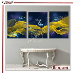تابلو سه تکه مدرن L206959