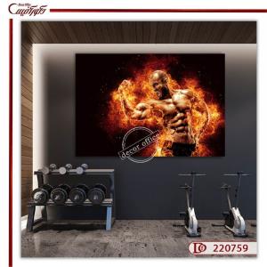 تابلو دکوراتیو باشگاه مردانه R220759