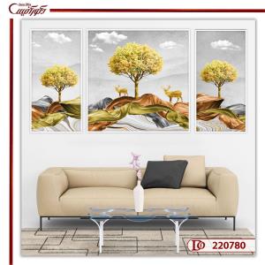 تابلو ست مدرن طرح درخت K220780