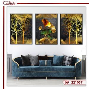 تابلو ست برگ مدرن L221057