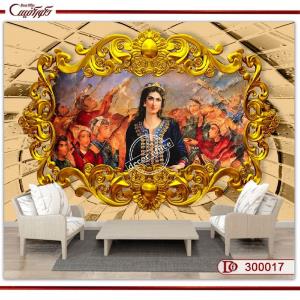 پوستر دیواری سنتی برجسته 300017