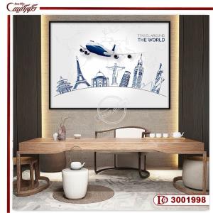 تابلو سفر به دور دنیا R3001998