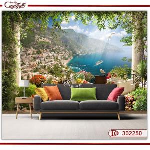پوستر دیواری سه بعدی منظره 302250