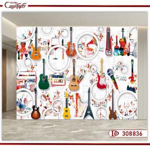پوستر دیواری طرح آلات موسیقی 308836A